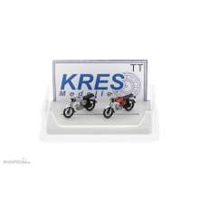 Kres 55045110 - Komplettmodelle 2x Simson S51, silber und dunkelrot