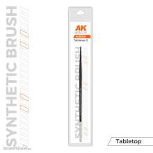 AK Interactive AKB020 - AK SYNTHETIC TABLETOP BRUSH - 0