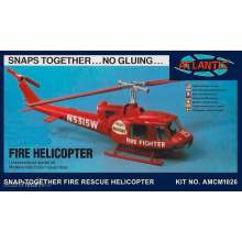 Atlantis 561026 - 1/72 Feuerwehrhubschrauber, Snap Kit