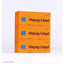 Piko 56202 - 3er Set 20 Container Hapag-Lloyd