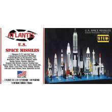 Atlantis 566871 - 1/128 US Space Missiles, 36 pcs