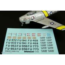 Brengun BRL144084 - F-86F SABRE 335th FIS decal