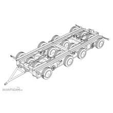 Brengun BRS144047 - Culemeyer four axles