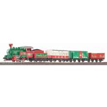 Piko 57081 - Start-Set mit Bettung Weihnachtszug Dampflok mit Tender