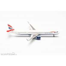 Herpa 572422 - British Airways Airbus A321neo - G-NEOY