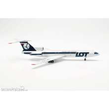 Herpa 572712 - LOT Polish Airlines Tupolev TU-154M - SP-LCI