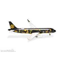 Herpa 572750 - Eurowings Airbus A320 ´BVB Fanairbus´ - D-AEWM