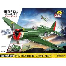 Cobi 5736 - P-47 Thunderbolt & Tank Trailer - Executive Edition