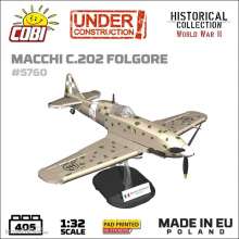 Cobi 5760 - 405 PCS HC WWII // MACCHII C.202 FOLGORE