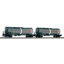 Piko 58228 - 2er Set Knickkesselwagen OEVA ÖBB V