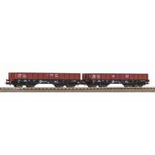 Piko 58261 - 2er Set Flachwagen 401Zb PKP IV