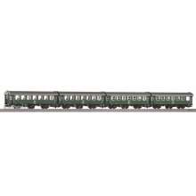 Piko 58268 - 4er Set Umbauwagen ´Gastarbeiter´ DB IV