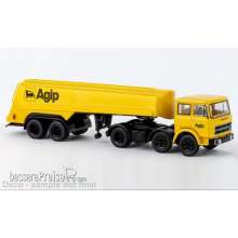 Brekina 58584 - Fiat 691 T Tank-SZ Agip Brekina Starl 1:87