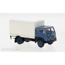 Brekina 58606 - Fiat 642 Koffer, blau, weiss,