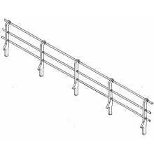 Weinert 5866 - Stangengeländer für Ufermauern (TT)