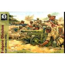 WATERLOO 1815 AP014 - Folgore Division Light Artillery, 1942 in 1:32