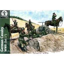 WATERLOO 1815 AP025 - Wehrmacht & Waffen Cavalary WWII, 1st v. in 1:72