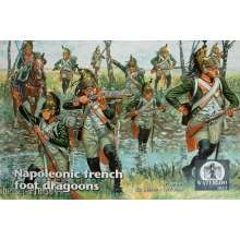 WATERLOO 1815 AP041 - Napoleonic french foot dragoons in 1:72