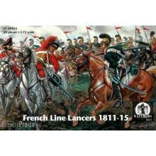 WATERLOO 1815 AP054 - French Line Lancers 1811-15 in 1:72