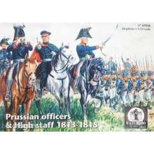 WATERLOO 1815 AP058 - Prussian Officers & High staff 1813-1815 in 1:72