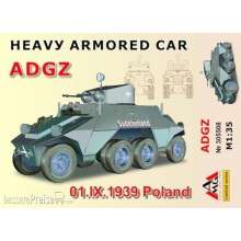 AMG AMG35508 - 1:35 Heavy Armored Car ADGZ(01.IX.1939 Poland