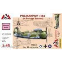 AMG AMG48310 - 1:48 Polikarpov I-153 (in Foreign Service)