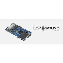 ESU 58813-S0001 - LokSound 5 micro DCC/MM/SX/M4, Einzellitzen, Retail, mit Lautsprecher 11x15mm, Spurweite: N, TT, H0 bespielt mit: Dampf Universal Schmalspur BR99