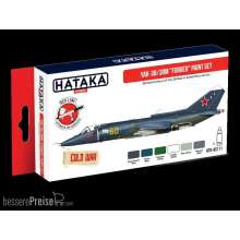 HATAKA HTK-AS111 - Red Line Set (6 pcs) Yak-38/38M ´Forger´ paint set