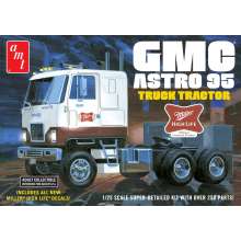 Round2 591230 - 1/25 GMC Astro 95 Semi Tractor (Miller Beer)