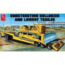 Round2 592218 - 1/25 Lowboy Trailer & Bulldozer Combo