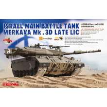 MENG-Model TS-025 - 1:35 Israel Main Battle Tank Merkava Mk.3D Late Lic