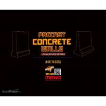 MENG-Model SPS-031 - 1:35 Precast Concrete Walls (resin)