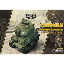 MENG-Model WWT-002 - U.S.Medium Tank M4A1 Sherman