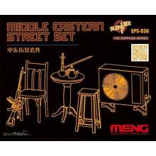 MENG-Model SPS-036 - 1:35 Middle Eastern Street Set (Resin)