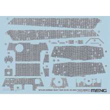 MENG-Model SPS-039 - 1:35 German Heavy Tank Sd.Kfz.182 King Tiger Zimmerit Decal