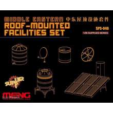 MENG-Model SPS-046 - 1:35 Middle Easters Roof-mounted Facilities Set (Resin)