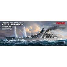 MENG-Model PS-003 - 1:700 Kriegsmarine Battleship KM Bismarck