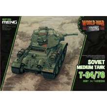 MENG-Model WWT-006 - Soviet Medium Tank T-34/76(Cartoon Model