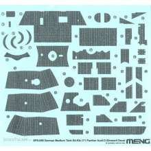 MENG-Model SPS-058 - 1:35 German Medium Tank Sd.Kfz.171 Panther Ausf.D Zimmerit Decal