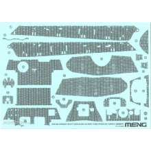 MENG-Model SPS-060 - 1:35 German Heavy Tank Sd.Kfz.182 King Tiger (Porsche Turret) Zimmerit Decal