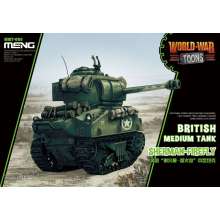 MENG-Model WWT-008 - British Medium Tank Sherman-Firefly (CARTOON MODEL)