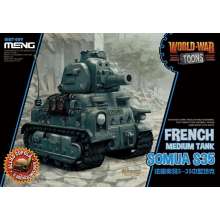 MENG-Model WWT-009 - French Medium Tank Somua S-35 (Cartoon Model)