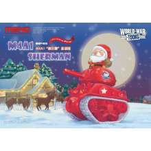 MENG-Model WWV-002 - M4A1 Sherman Christmas Edition(CartoonM