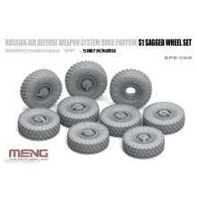 MENG-Model SPS-068 - 1:35 Russian Air Defense Weapon System 96K6 Pantsir-S1 Sagged Wheel Set