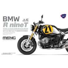 MENG-Model MT-003u - BMW R nineT Option 719 Black Storm Metallic/Vintage (Pre-colored Edition)