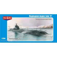 Micro Mir AMP MM350-003 - 1:350 K-21 WWII Soviet submarine