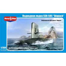 Micro Mir AMP MM350-008 - 1:350 US nuclear-powered submarine Skipjack