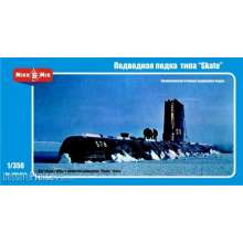 Micro Mir AMP MM350-013 - 1:350 U.S. nuclear-powered submarine Skate cla