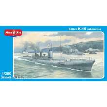 Micro Mir AMP MM350-032 - 1:350 British HMS K-15 Submarine