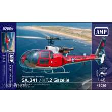 Micro Mir AMP AMP48020 - 1:48 SA.341 / HT.2 Gazelle Aerospatiale / Westland